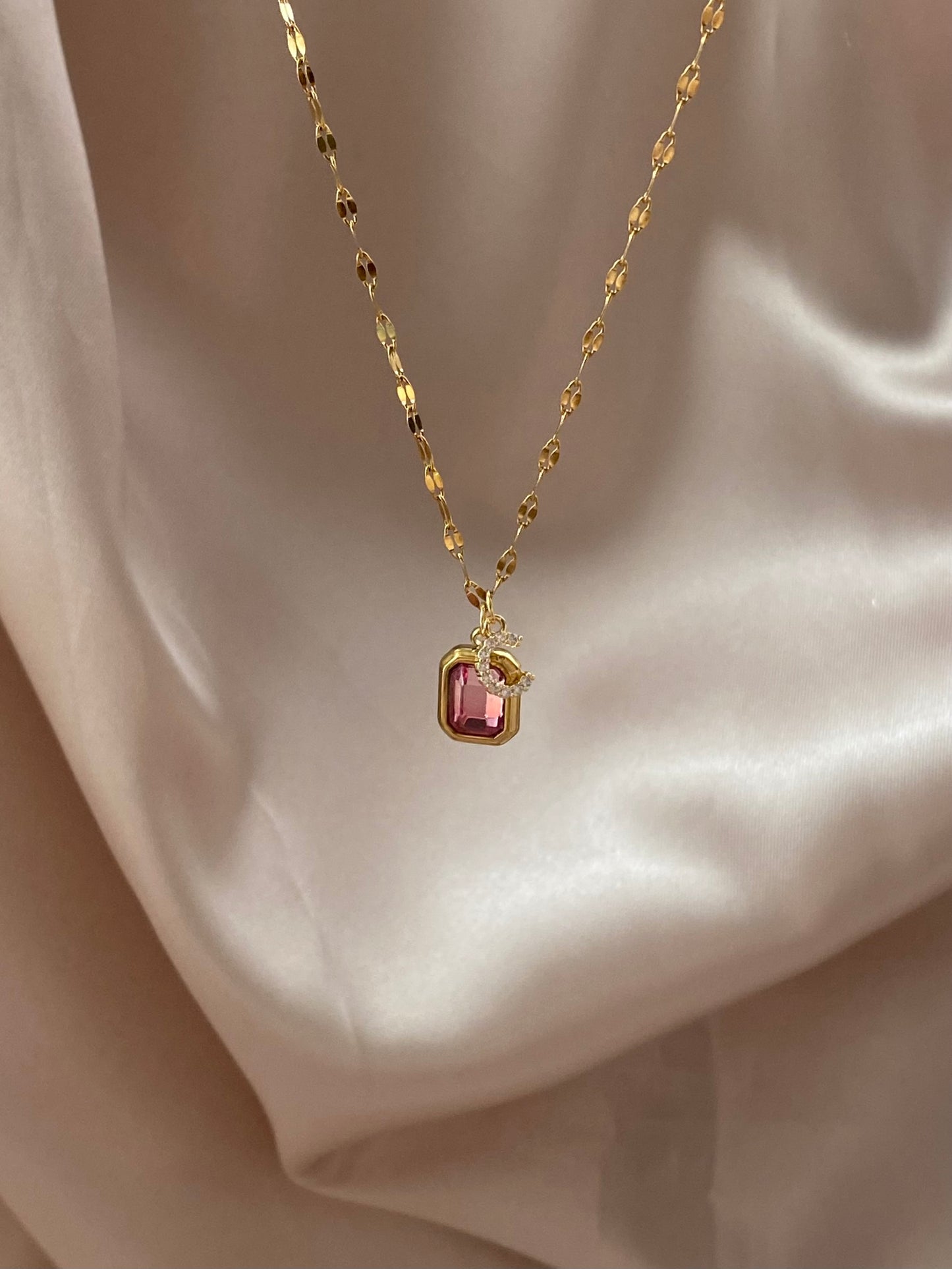 Ruby Necklace (letters A - I)