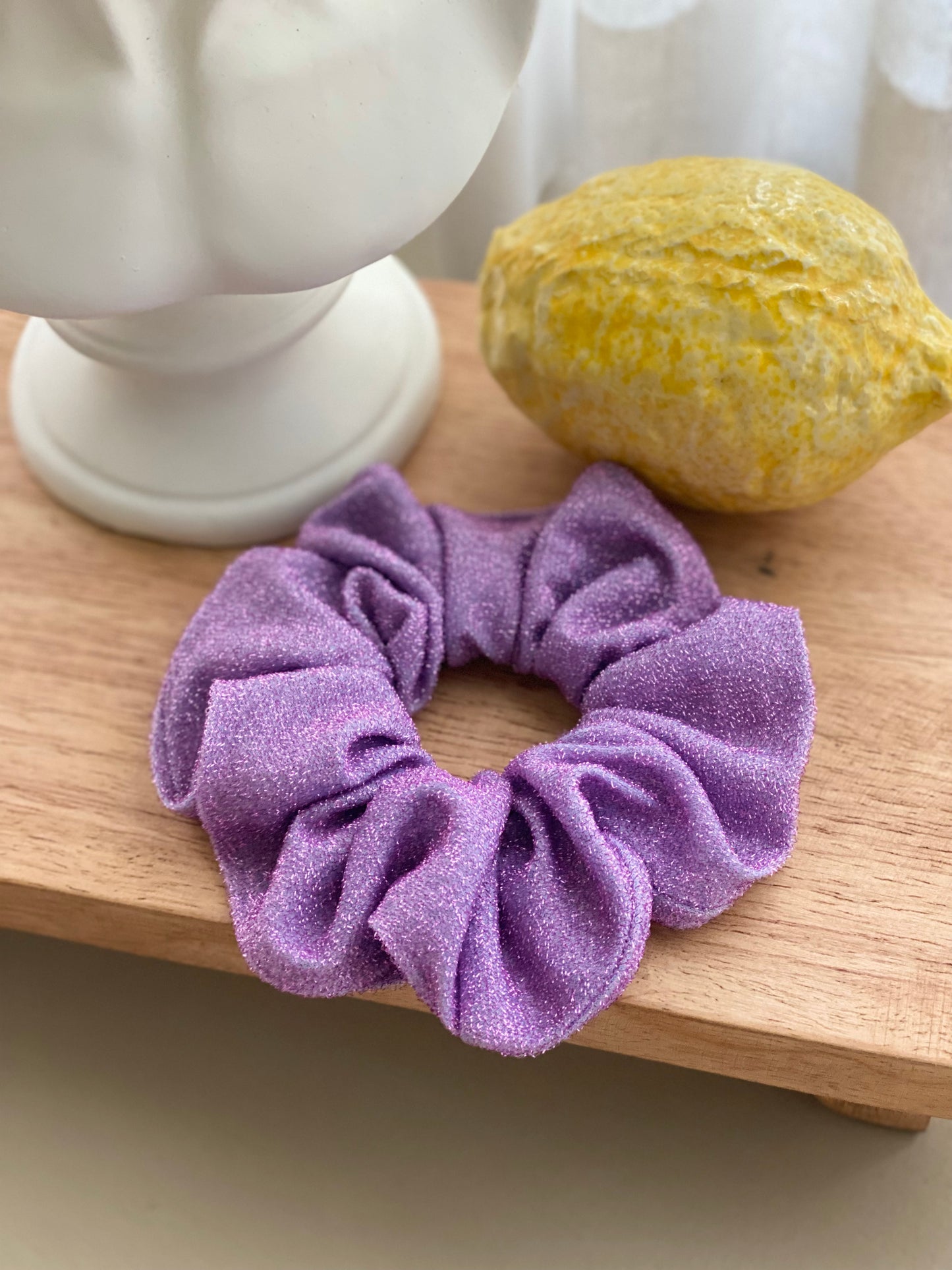 Sorrento Glitter Swim Scrunchie