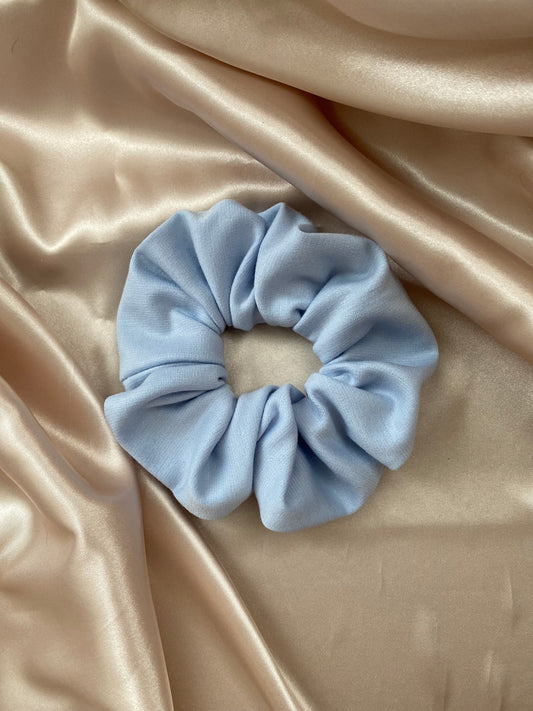 Blue Stretch Scrunchie