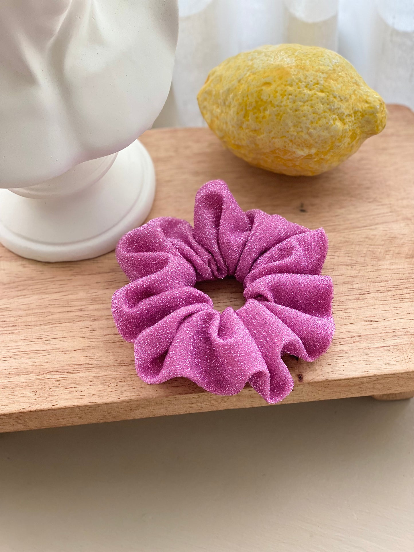 Sorrento Glitter Swim Scrunchie