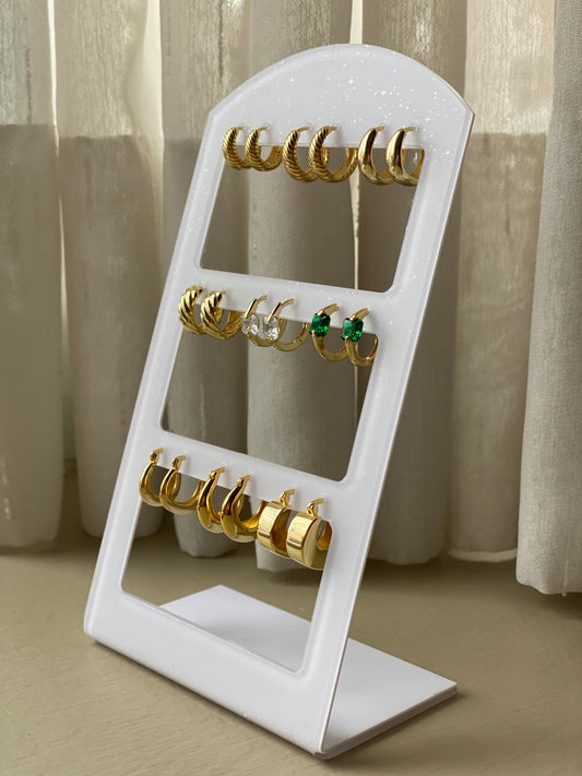 Gold Vermeil Huggie Earrings