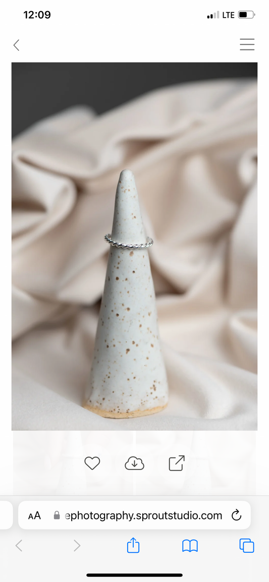 Cornetto Ring Silver