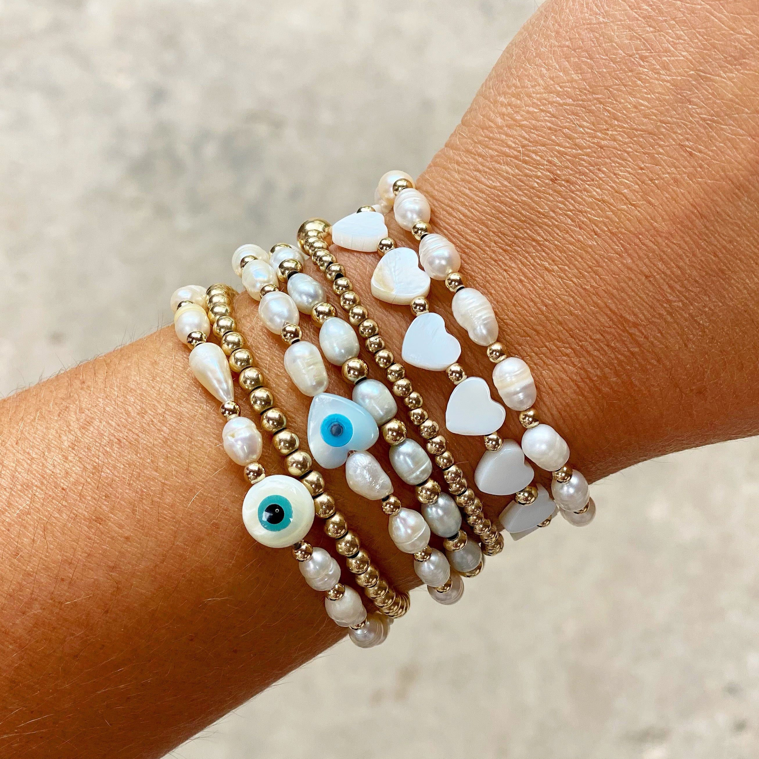 Pearl Bracelets – Bella Buddha Beads